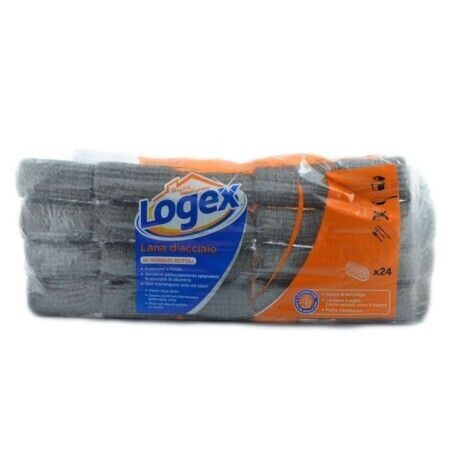 LOGEX 24 ROTLINI LANA ACCIAIO
