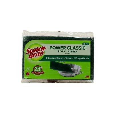 SCOTCH BRITE FIBRA VERDE CLASSIC 3PZ