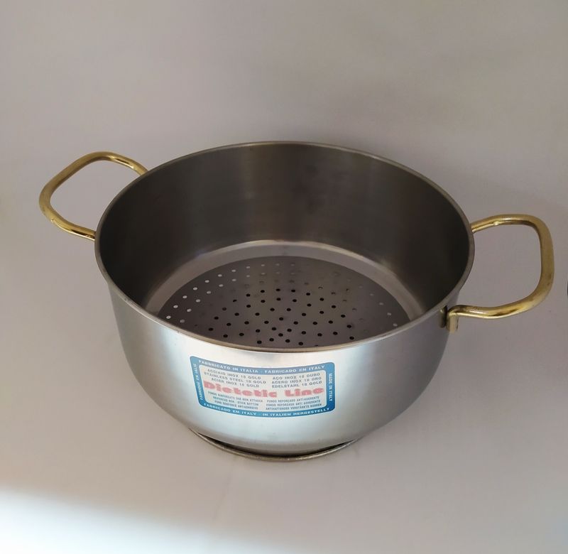 CESTELLO ACCIAIO COTTURA A VAPORE CM 24 CESTELLO ACCIAIO COTTURA A VAPORE CM 24