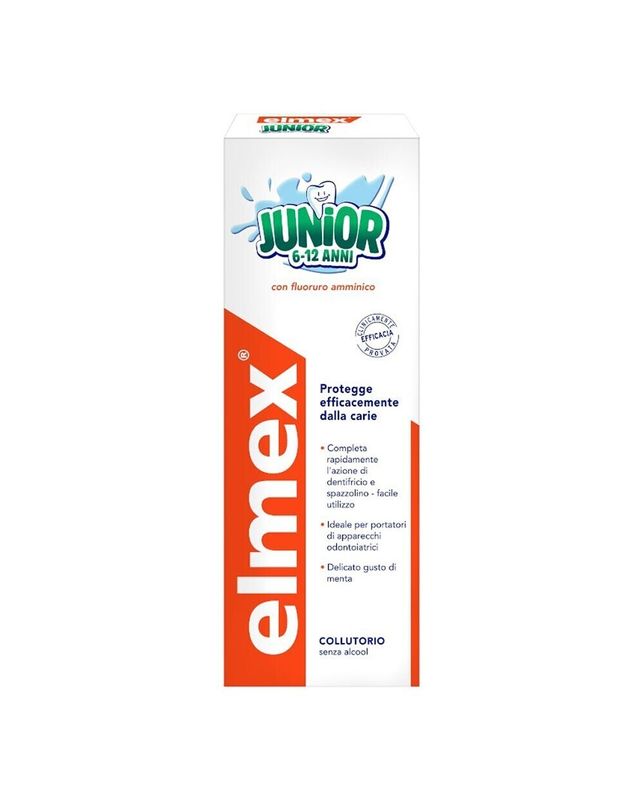 ELMEX COLLUTORIO JUNIOR 6-12ANNI 400ML
