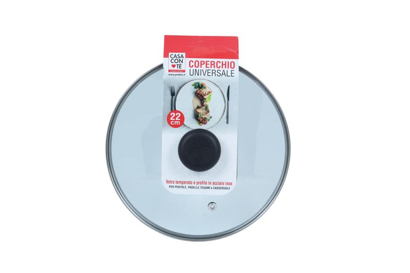 COPERCHIO VETRO CM 22