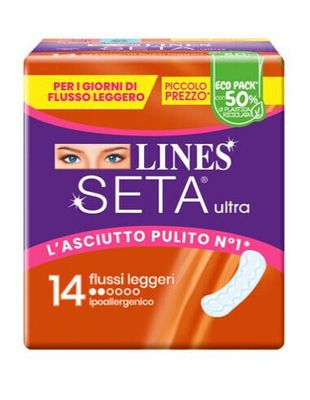 LINES SETA ULTRA LEGGERO X14 ARANCIO