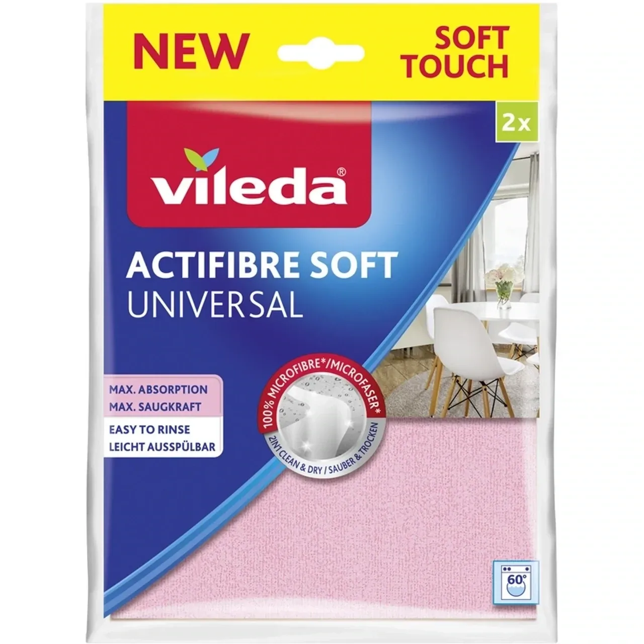 VILEDA PANNO ACTIFIBRE SOFT PZ.2