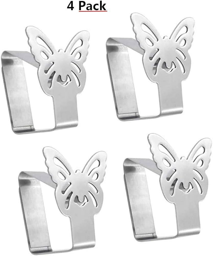 FERMTOVAGLIA IN ACCIAIO PZ4 FARFALLA