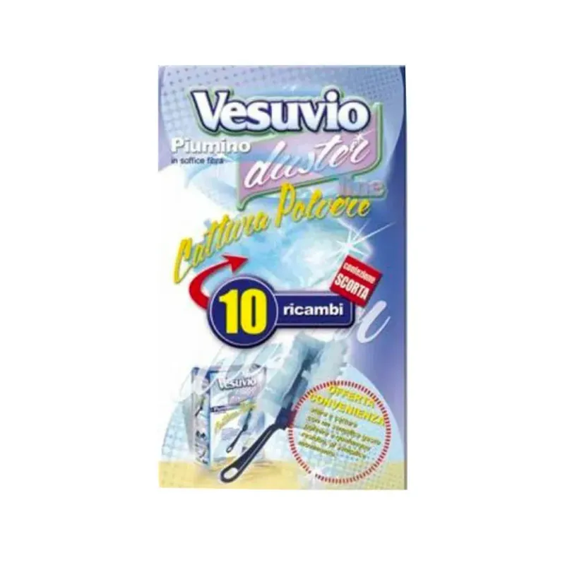 VESUVIO DUSTER RICAMBIO PIUMINI 10PZ