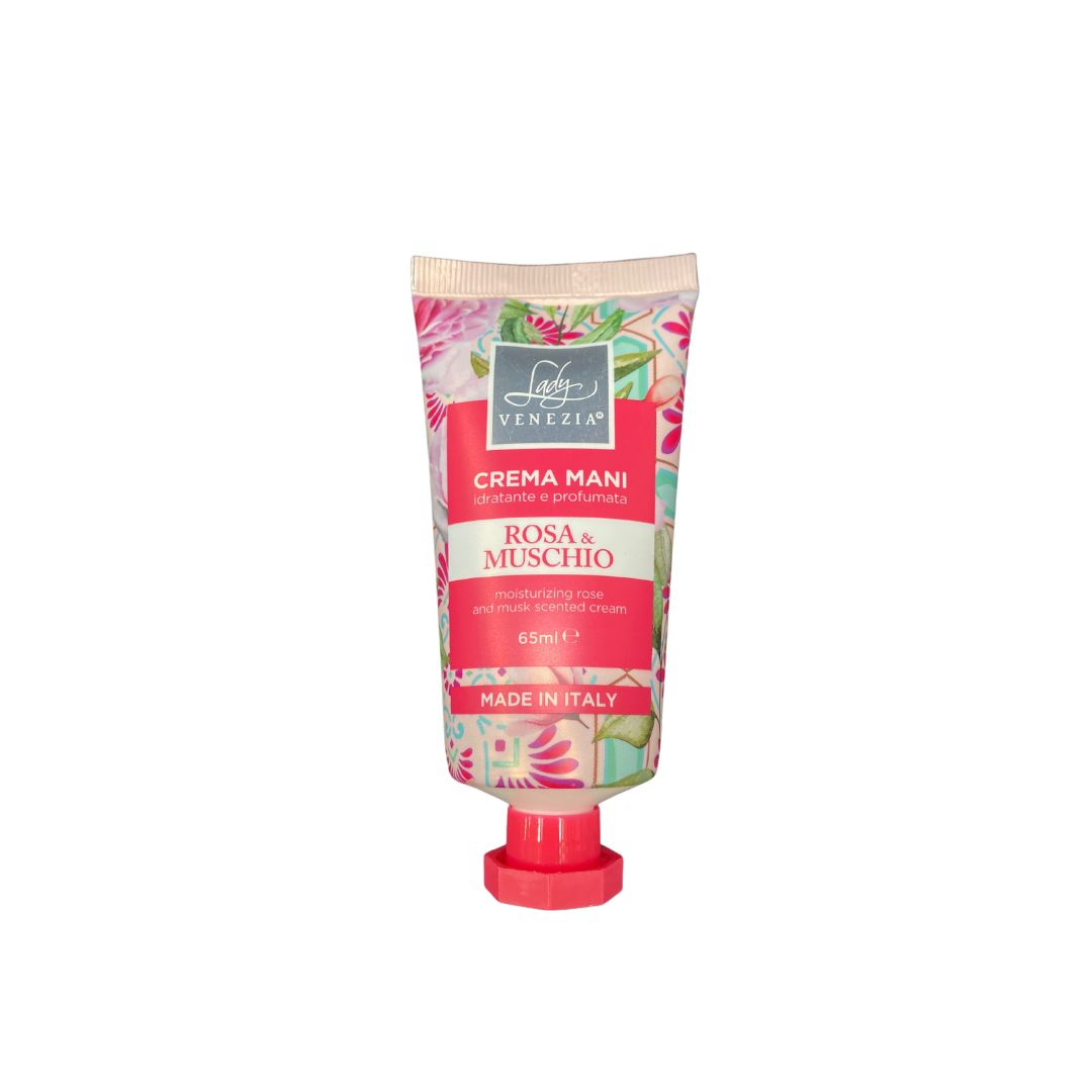 CREMA MANI 65ML ROSA E MUSCHIO
