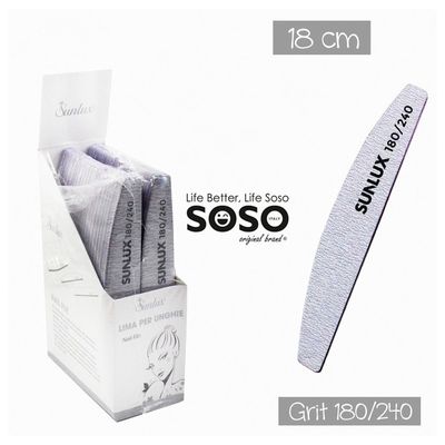 LIMA PER UNGHIE 180/240 18CM