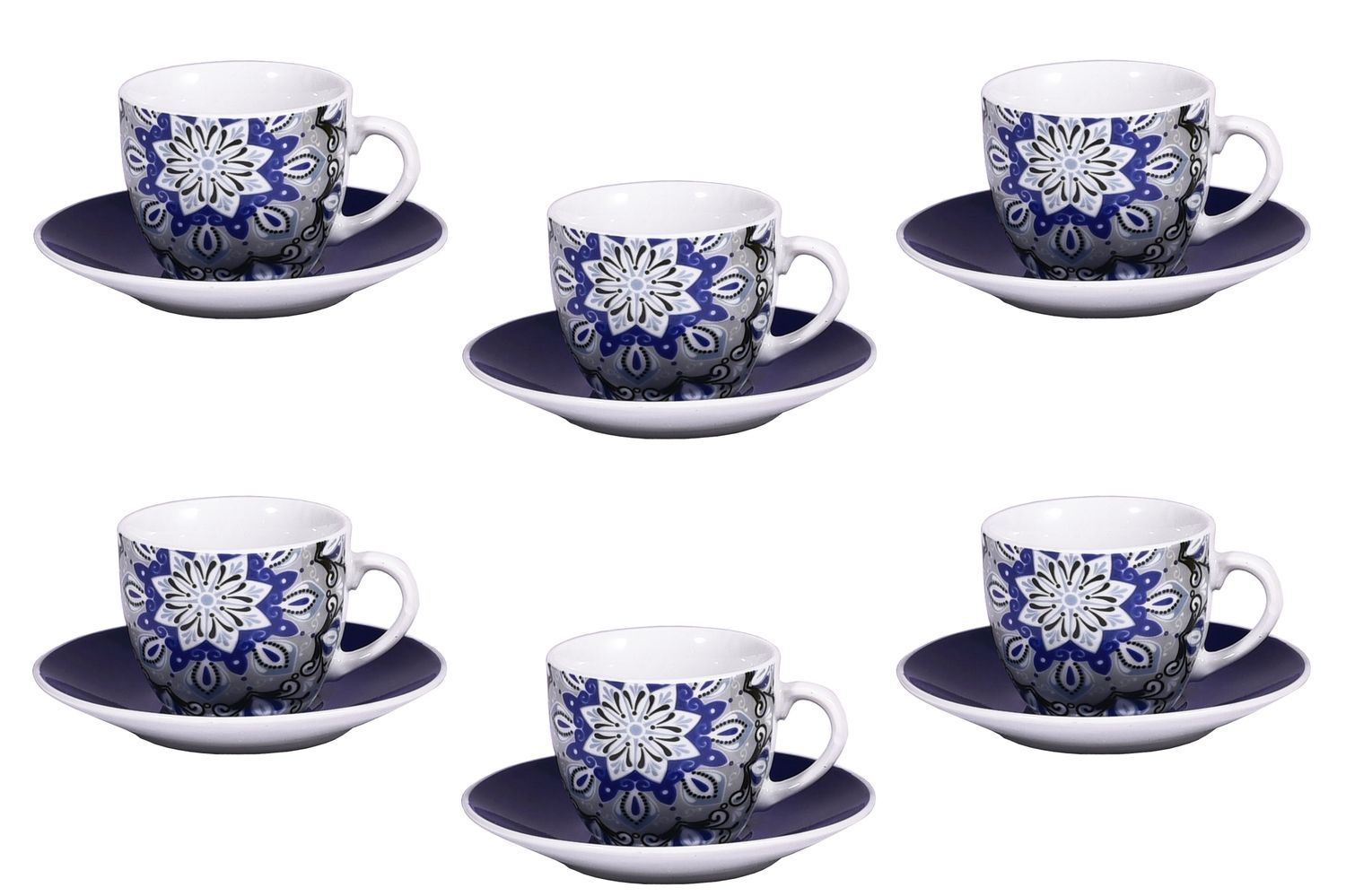 TAZZA CAFFE&#39; SOLE BLU CONF.8 90CC