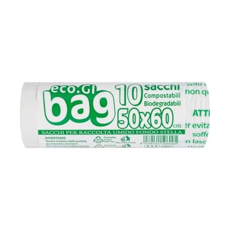 SACCHI BIO 10PZ 50X60CM