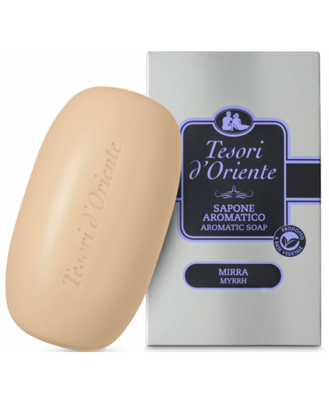 TESORI D&#39;ORIENTE SAPONE 125GR MIRRA