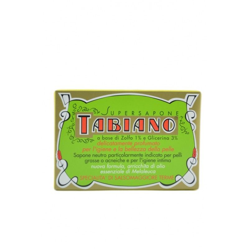 TABIANO SAPONE NEUTRO ZOLFOeGLICER.125gr
