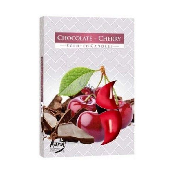 TEALIGHTS PROFUMATE 6PZ CHOCOLATE AND CHERRY