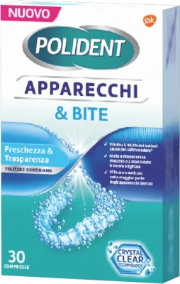 POLIDENT COMPR. X30 APPARECCHI E BITE