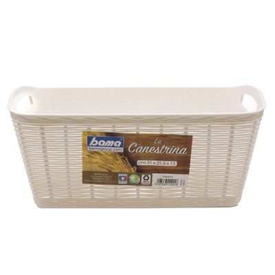 CESTINO CANESTRINA PANNA 24X14