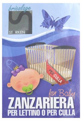 ZANZARIERA BIANCA 210X130 LETTINO