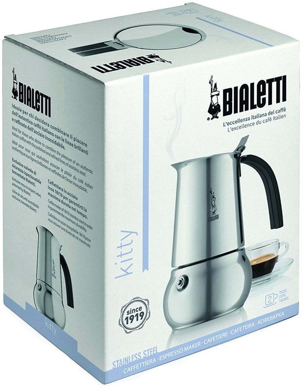 CAFFETTIERA KITTY ACCIAIO TZ2 BIALETTI