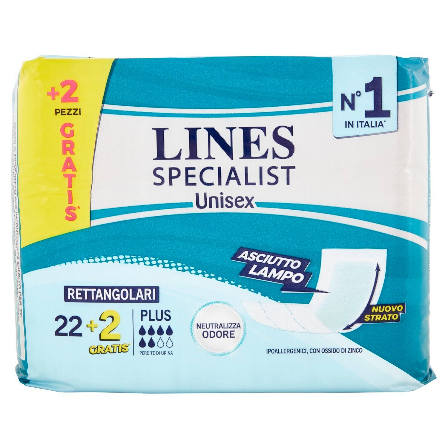 LINES SPECIALIST UNISEX RETT. 22+2