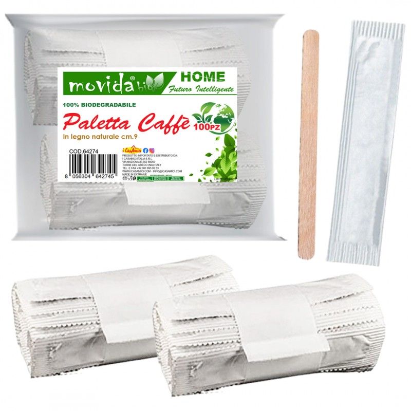 PALETTINE BIO CAFFE LEGNO IMBUST. PZ100