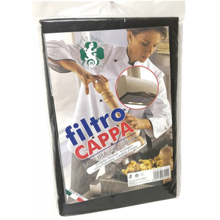 FILTRO CAPPA NERO 40X80CM