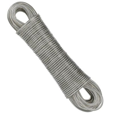 CORDA STENDIBUCATO IN ACCIAIO 4MMX10MT
