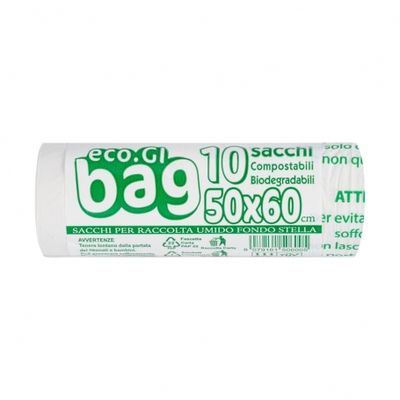 SACCHI BIO 10PZ 50X60CM