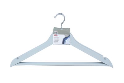 GRUCCIA LEGNO PZ3 44.5X23CM COLORE GRIGIO