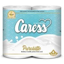 CARESS IGIENICA PUROLATTE 4 ROTOLI