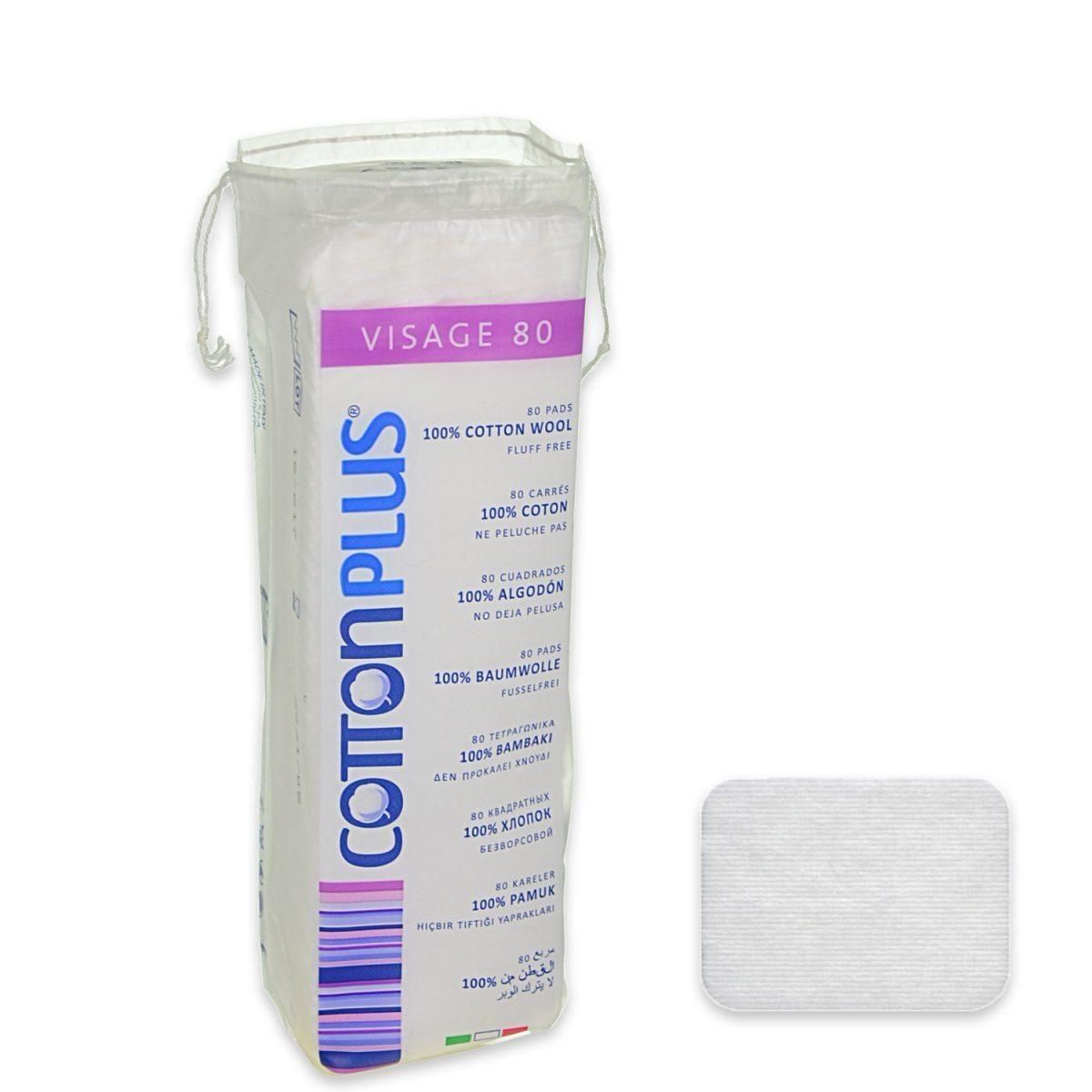 COTTON PLUS DUAL DISC.STRUCC.QUADR.80PZ