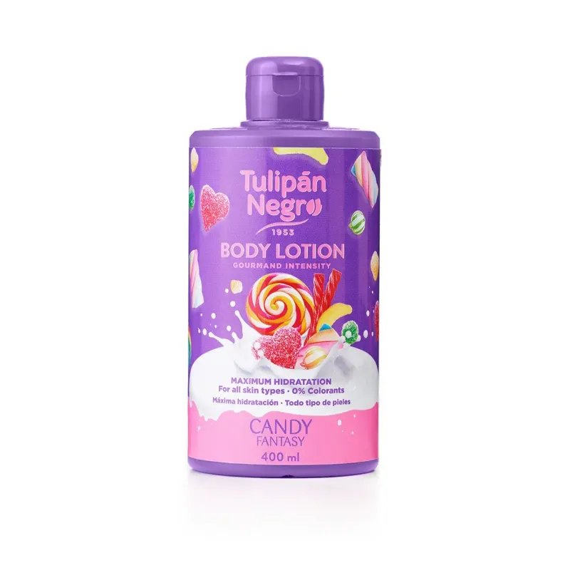 TULIPAN NEGRO CREMA CORPO CANDY FANTASY PURPLE 400ML