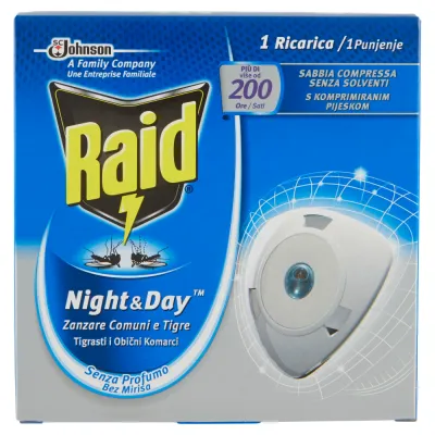 RAID NIGHT E DAY RICARICA