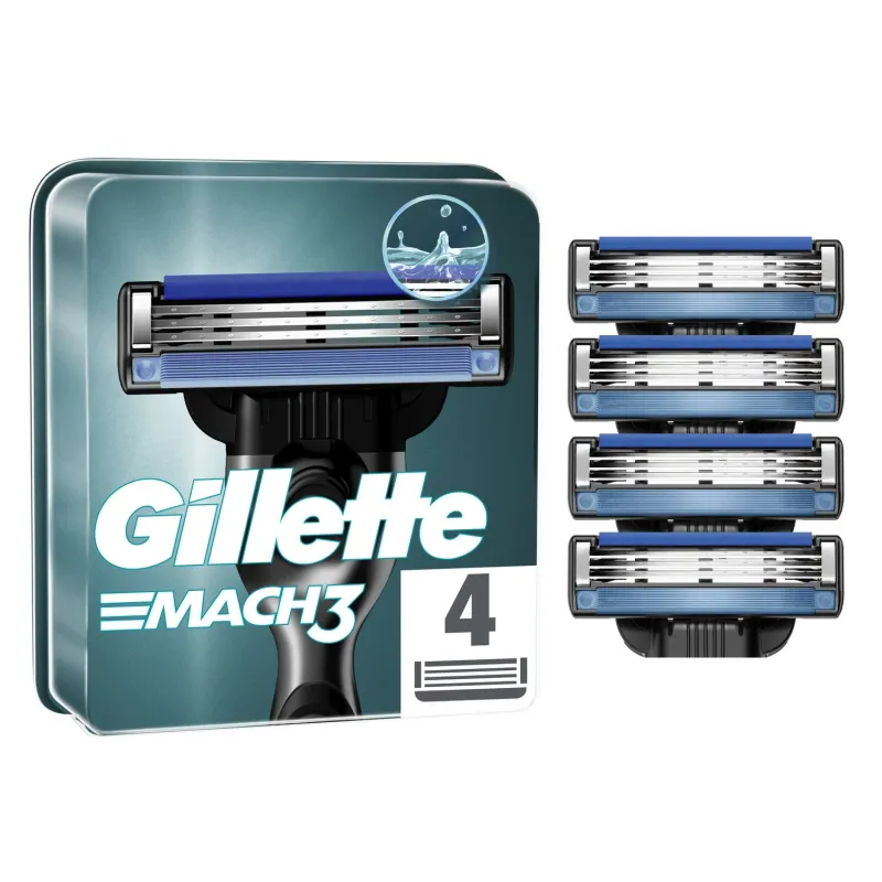 GILLETTE MACH3 RIC. X4 41348347ZH