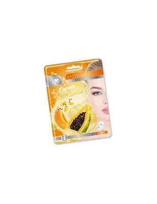 SETABLU MASCHERA VISO IN TESSUTO PAPAYA