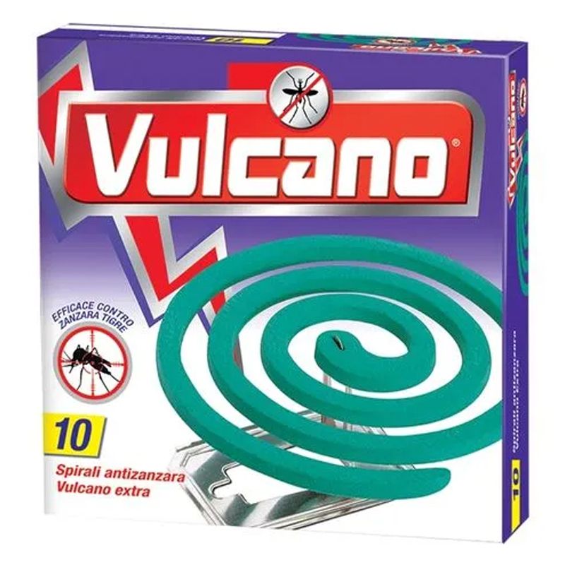 VULCANO SPIRALI ANTIZANZARA PZ 10