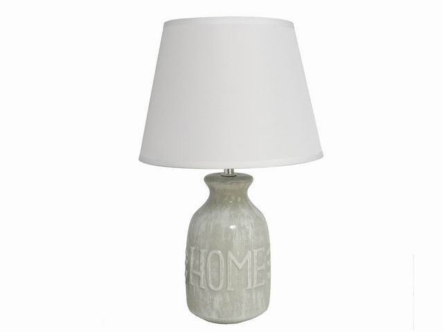 LAMPADA LYRA CERAMICA CM 36 GRIGIA