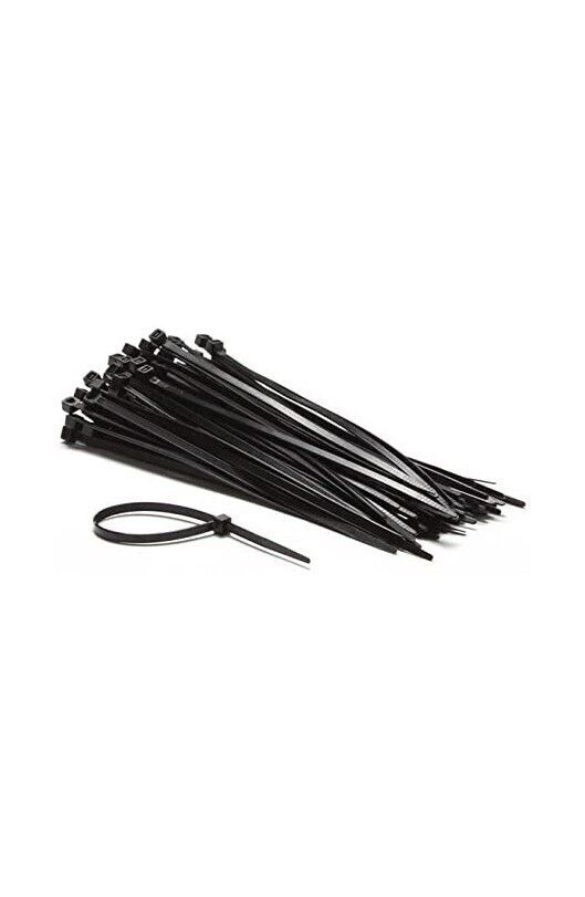 FASCETTA NYLON 4X250MM 50PZ NERA