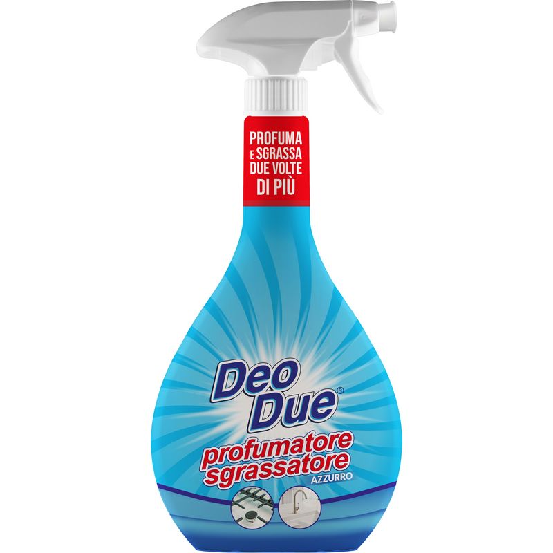 DEO DUE SGRASS.SPRAY 600ML AZZURRO