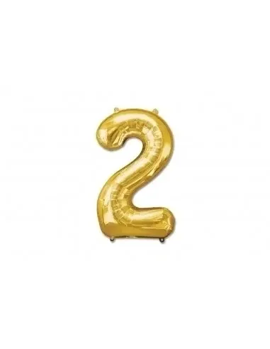 PALLONCINO METAL ORO 100CM N 2