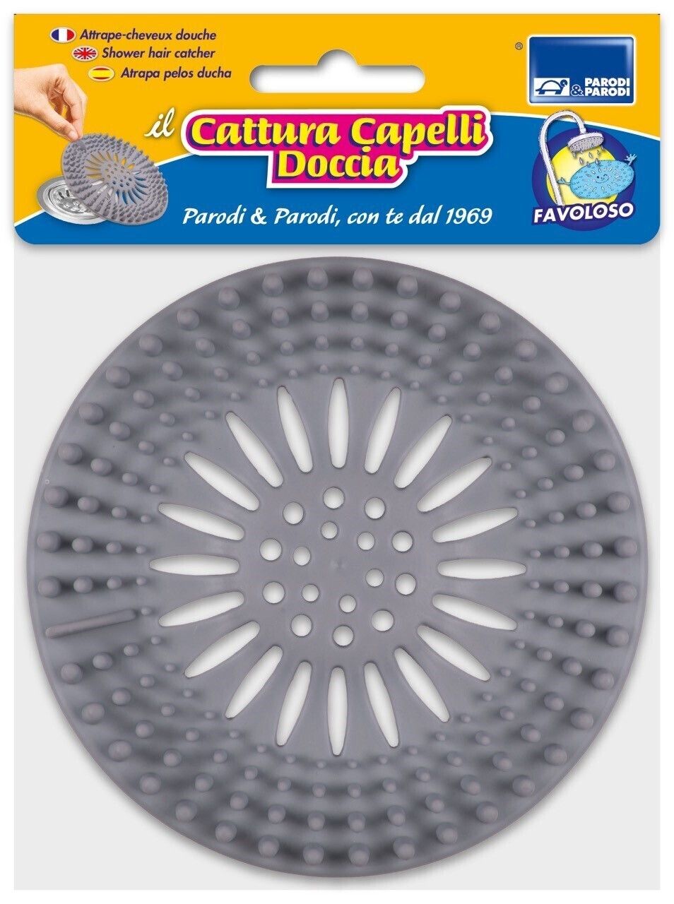 CATTURA CAPELLI DOCCIA