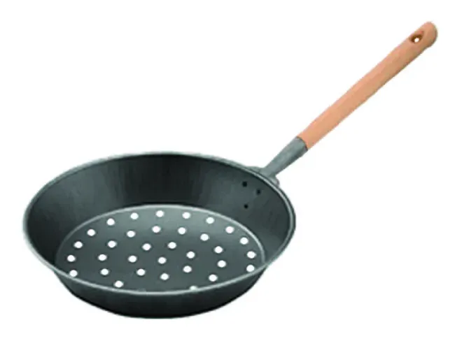 PADELLA CASTAGNE CM26 MANICO LEGNO