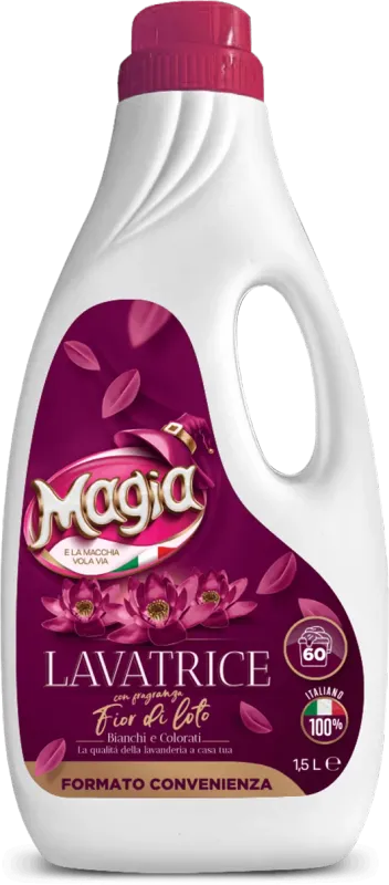 MAGIA  DETERSIVO LAVATRICE FIOR DI LOTO LT1.5 60 LAVAGGI
