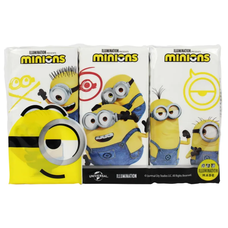 MINIONS  FAZZOLETTI PACC.6x9.4 veli