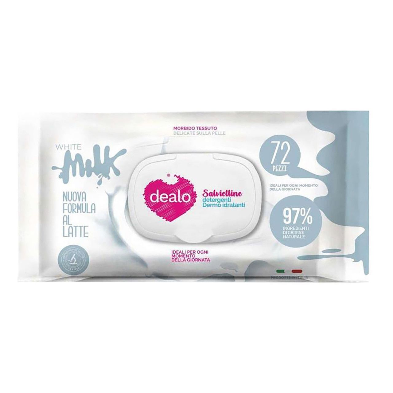 DEALO SALV.72PZ BABY XL POP UP WHITE MIL