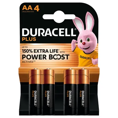 DURACELL PLUS POWERBOOST 4PZ AA