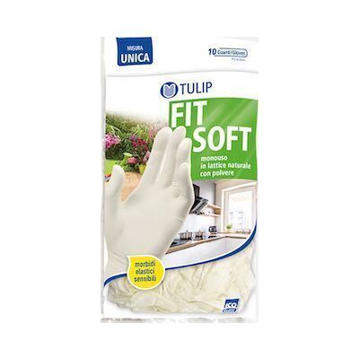 GUANTI LATTICE AMBIDESTRO 10PZ UNICA