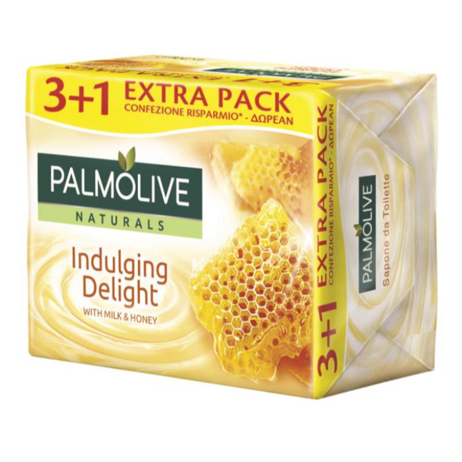 PALMOLIVE SAPONE 90GR 3+1 LATTE MIELE