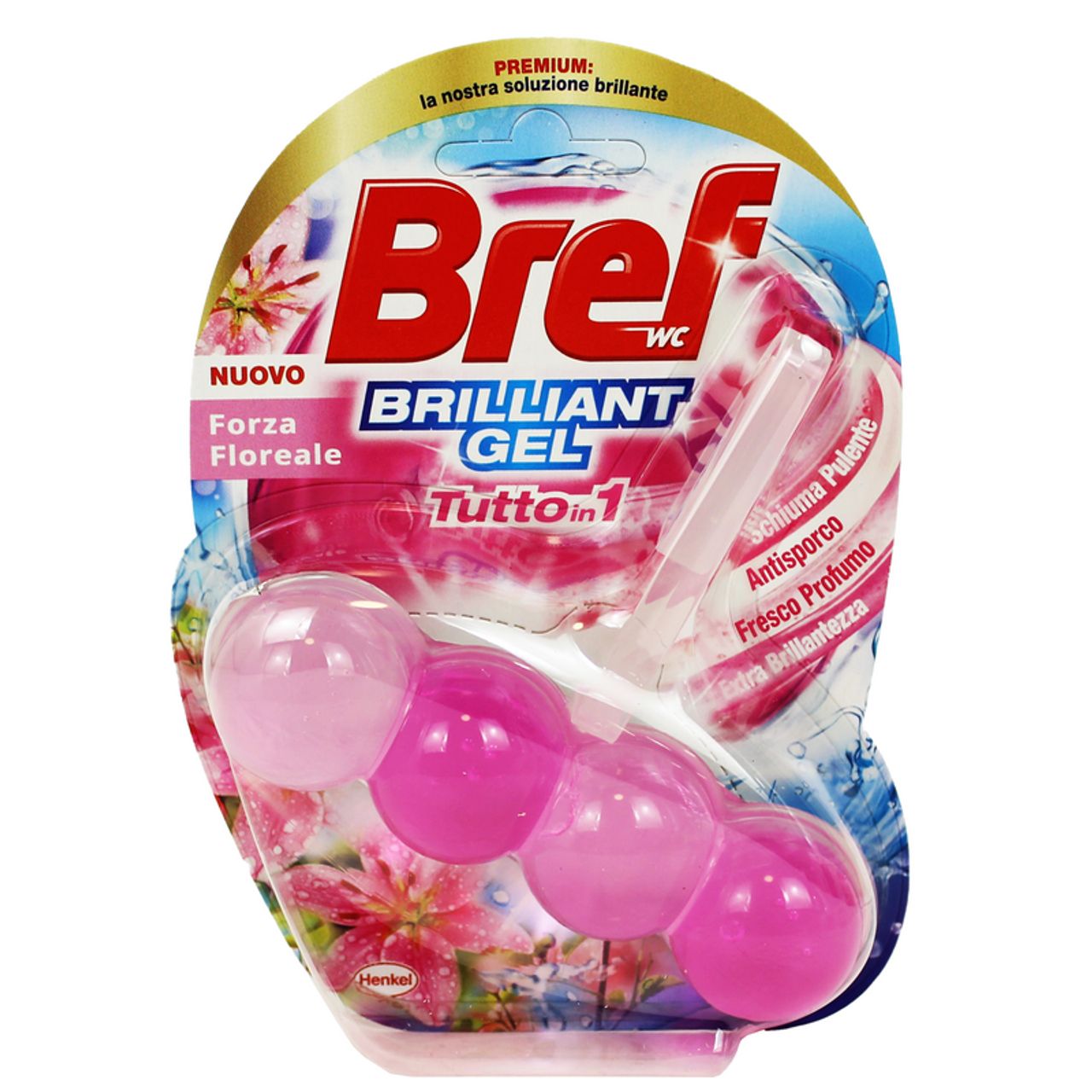 BREF WC BRILLIANT GEL TUTTO IN 1 FLOREAL