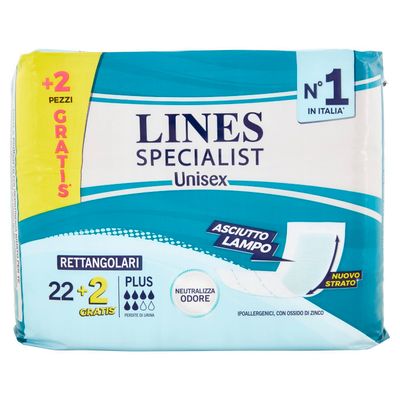 LINES SPECIALIST UNISEX RETT. 22+2