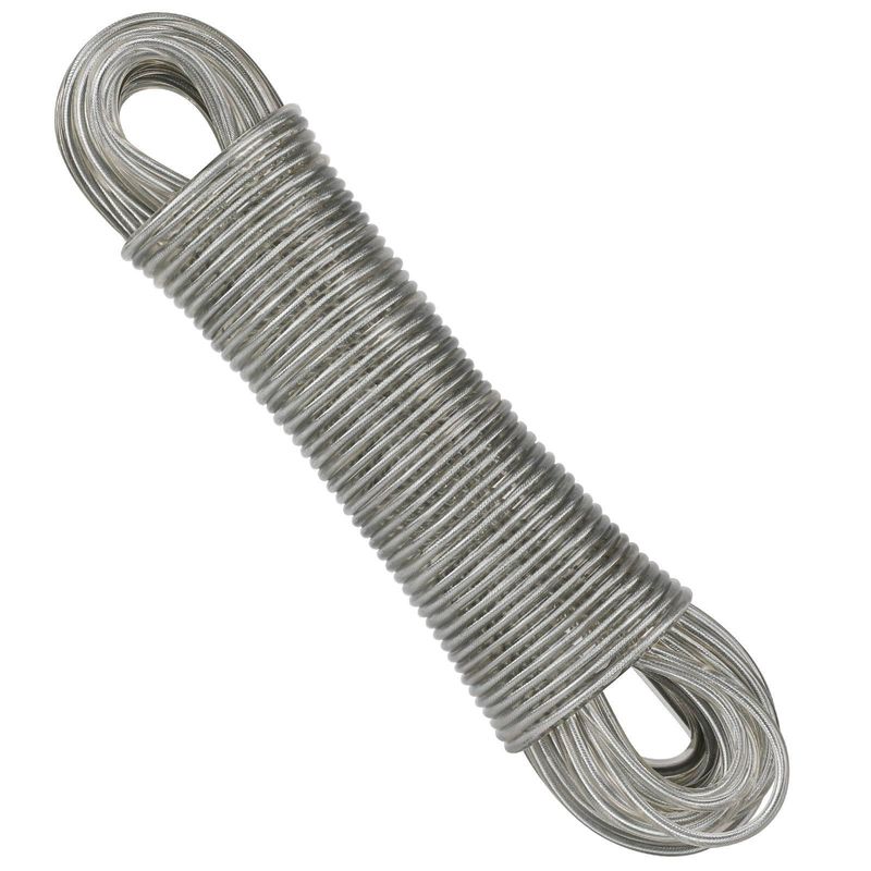 CORDA STENDIBUCATO IN ACCIAIO 4MMX10MT