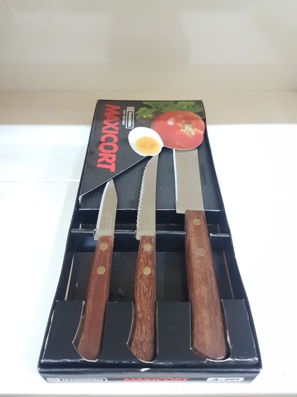 COLTELLI CUCINA 3PZ ART.A291 TRAMONTINA