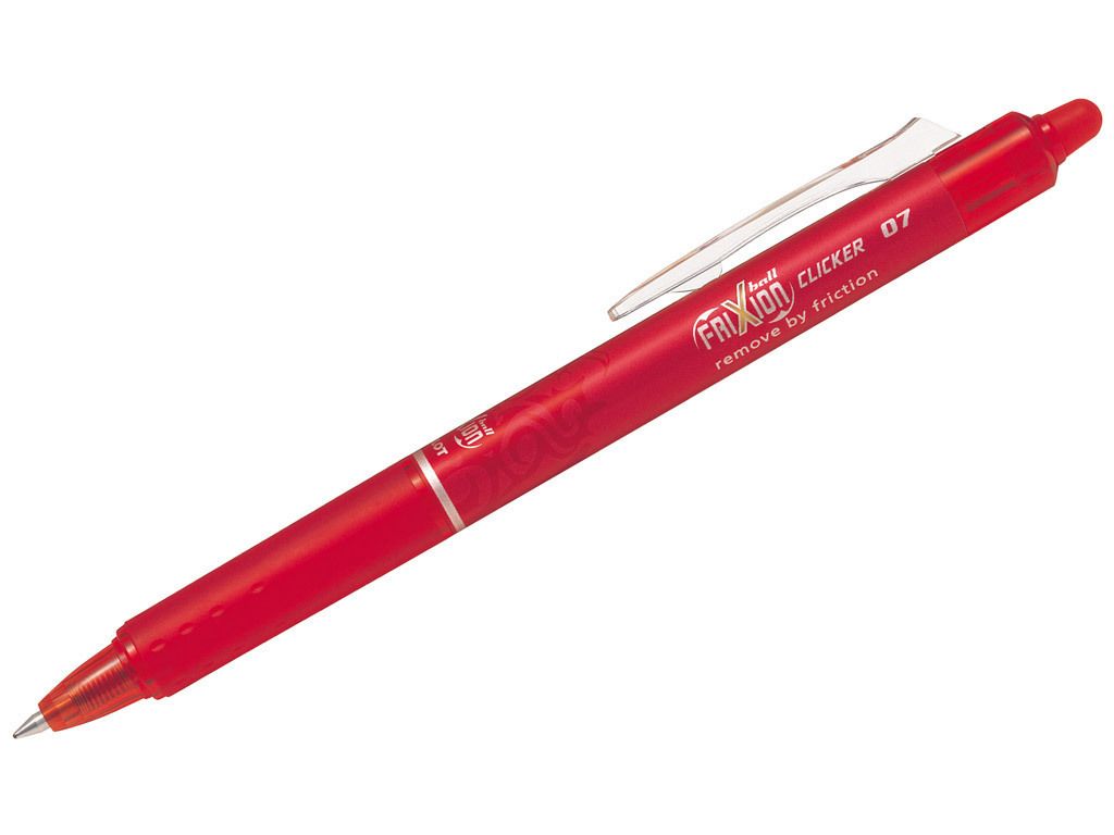 FRIXION BALL CLICKER CANCELLABILE ROSSA